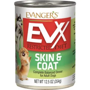 12/12.8OZ EVG EVX Skin & Coat Dog - Food